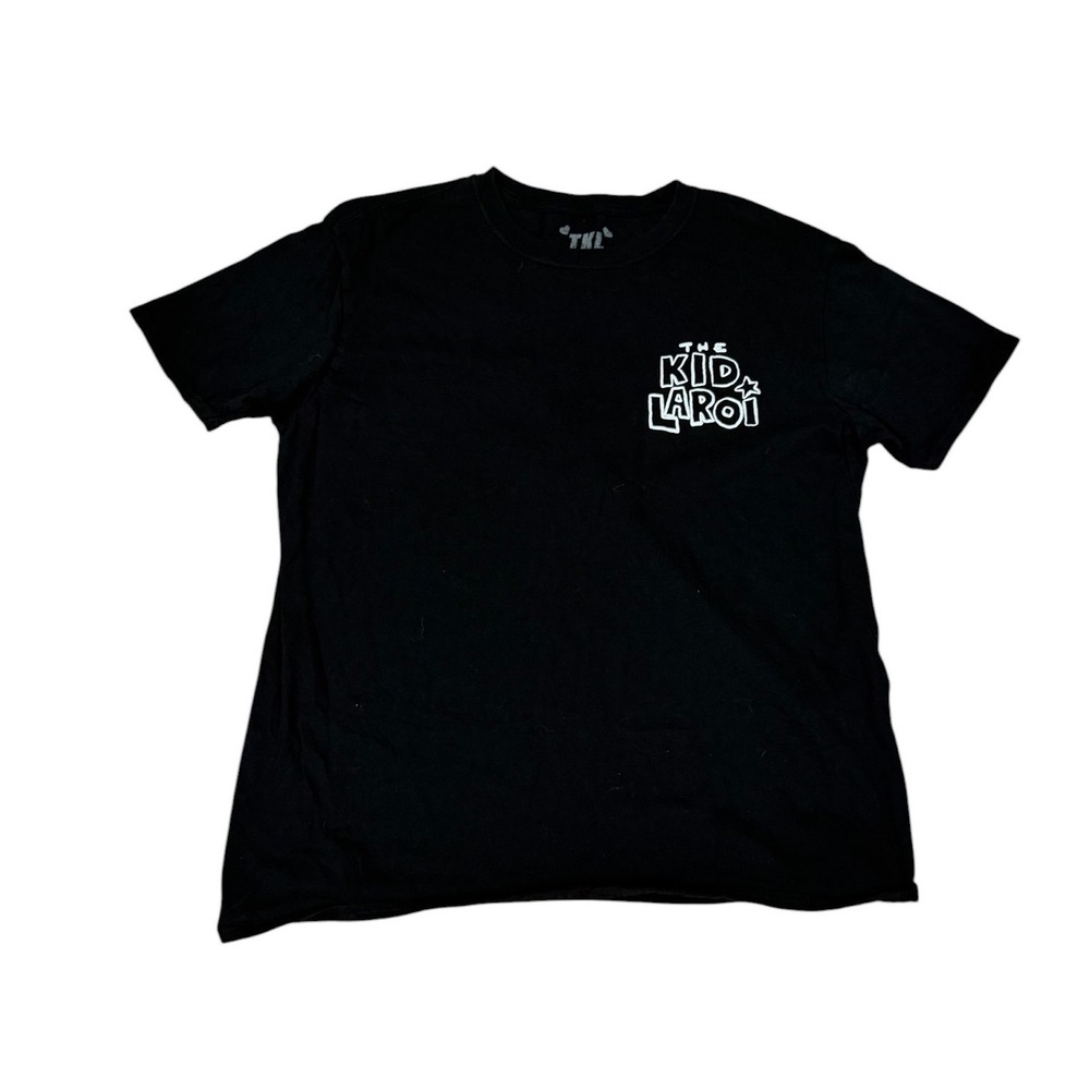 The Kid LAROI TKL Official Tour Merchandise Black Graphic T-Shirt Mens Large
